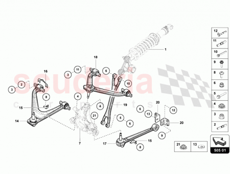 Photo of LH LOWER ARM UNTIL THE VIN CLA00135…