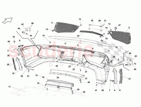 Photo of LEFT SPOILER 2WD VALENTINO BALBONI…