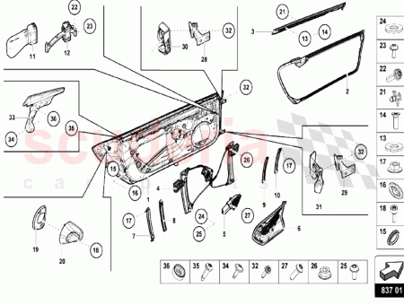 Photo of DOOR WEATHERSTRIP OUTER RH…