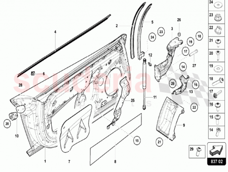 Photo of Door Hinge right…