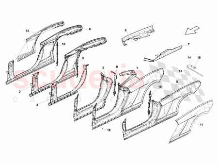 Photo of REAR FENDER LH…