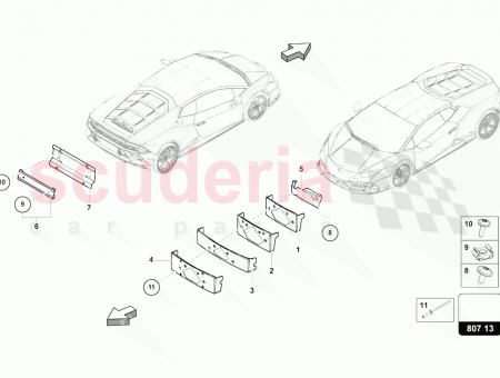 Photo of REINFORCEMENT PLATE FOR LICENCE PLATE…