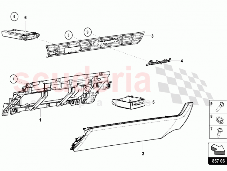 Photo of Frame For Glove Box Rhd…