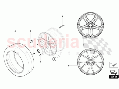 Photo of TYRES KIT INCLUDES 2 FRONT TYRESI ZR20 2…