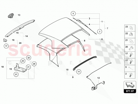 Photo of KIT CLOSING PART LH…