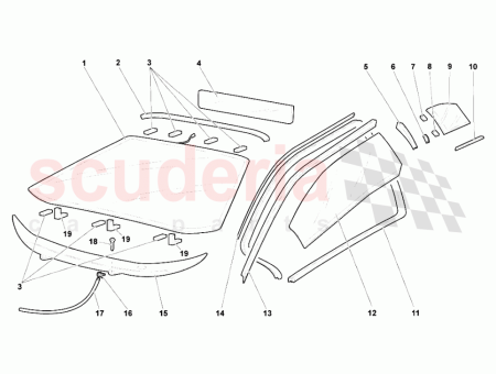 Photo of QUARTER WINDOW GLASS SHIM…