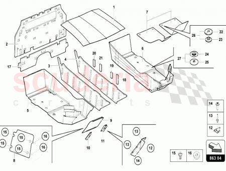 Photo of 1 SET FOOT MATS FROM VIN ELA02667 SUPPLY…