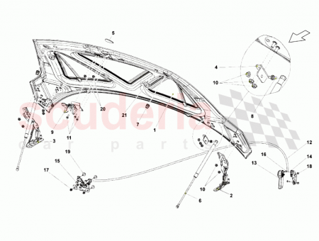 Photo of FRONT HOOD OPENING LEVER FOR GSX CARS…