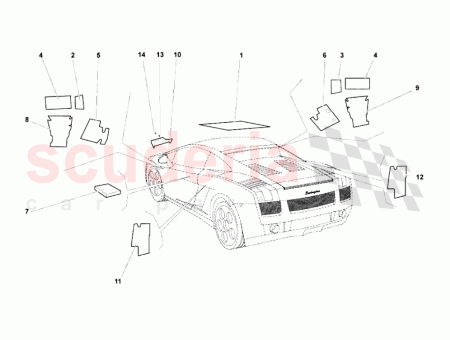 Photo of LH FRONT WHEELARCH INSULATION…