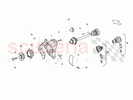 Photo of LH FRONT OMOKINETIC DRIVE SHAFT…