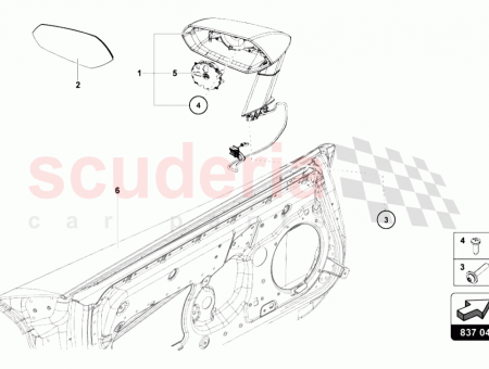 Photo of RIGHT CONVEX SIDE VIEW MIRROR…