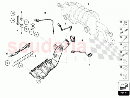 Photo of LEFT EXHAUST MANIFOLD…