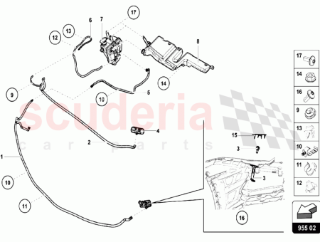 Photo of WASHER RESERVOIR ASSEMBLY…