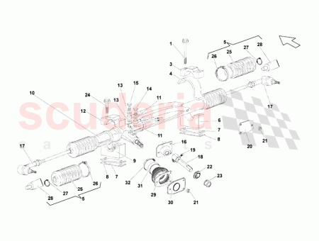 Photo of Right Hand Drive Power Steering Rack…