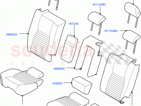 Photo of COVER REAR SEAT BACK…