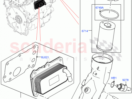 Photo of GASKET OIL COOLER…