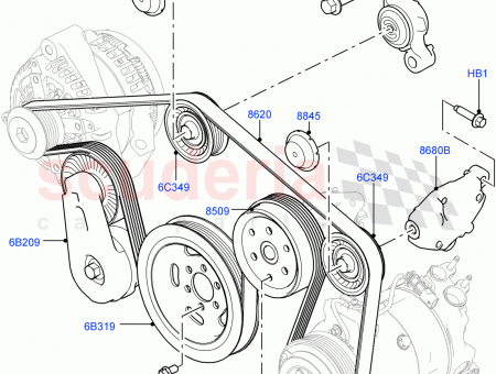 Photo of IDLER DRIVE BELT…