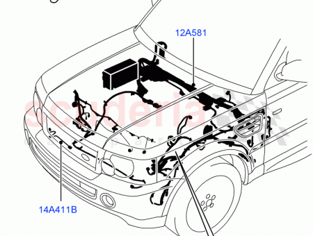 Photo of WIRING ASSY ENGINE COMPARTMENT…