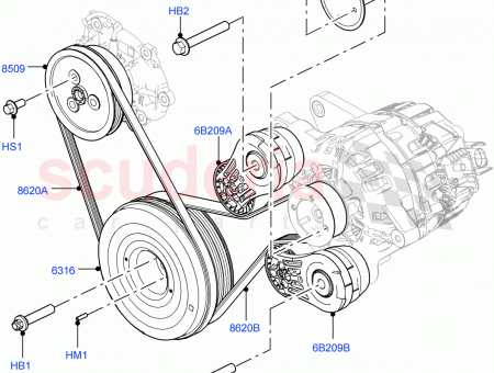 Photo of TENSIONER DRIVE BELT…