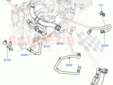 Photo of HOSE COOLANT BLEED…