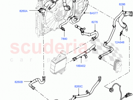 Photo of HOSE TURBOCHARGER TO INTERCOOLER…