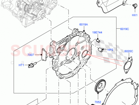 Photo of RETAINER CRANKSHAFT OIL SEAL…