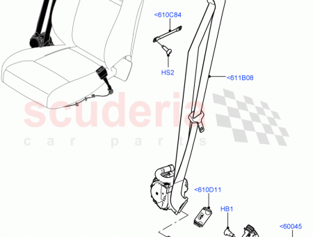 Photo of SEAT BELT AND RETRACTOR…