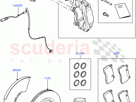 Photo of KIT CALIPER BRAKE PAD…