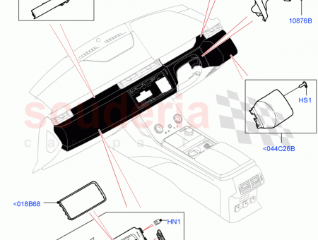 Photo of BRACKET INSTRUMENT PANEL…