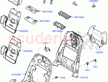 Photo of HALO ASSEMBLY FRONT SEAT BACK…