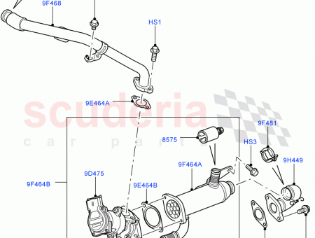 Photo of TUBE EGR VALVE TO INLET MANIFOLD…