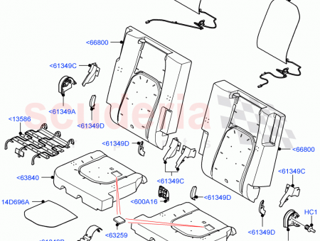 Photo of PAD REAR SEAT BACK…