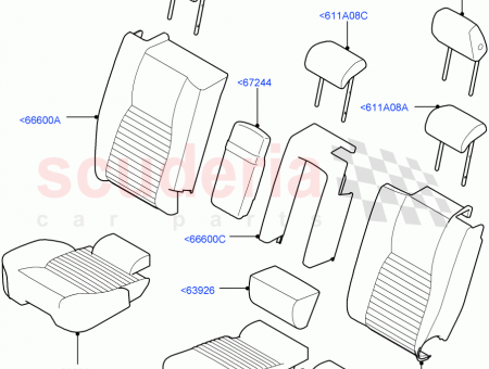 Photo of COVER REAR SEAT BACK…