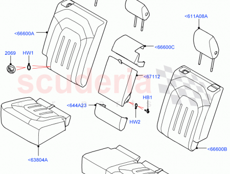 Photo of COVER REAR SEAT CUSHION…