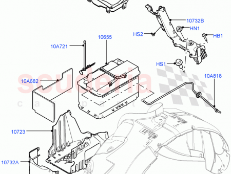 Photo of BRACKET BATTERY HOLD DOWN…