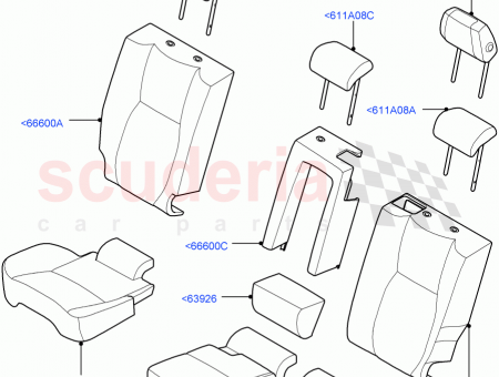 Photo of COVER REAR SEAT BACK…