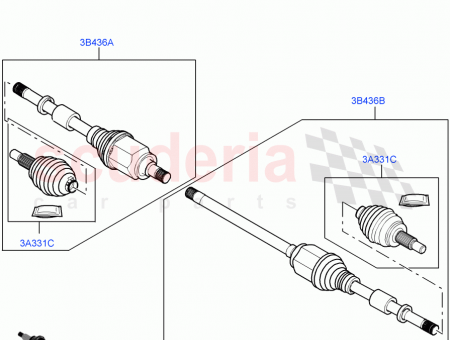 Photo of SHAFT REAR AXLE…