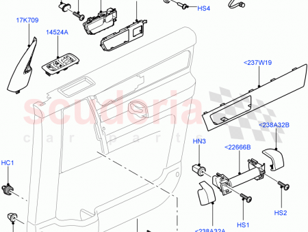 Photo of BEZEL DOOR INSIDE HANDLE…