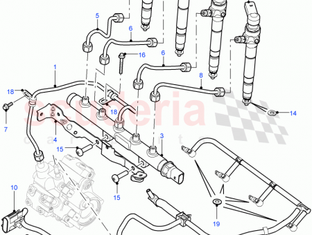 Photo of BRACKET FUEL TUBE SUPPORT…