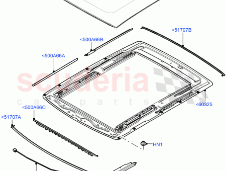 Photo of SHIELD SUNROOF RAIL…