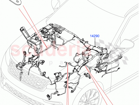 Photo of WIRING ENGINE COMPARTMENT…