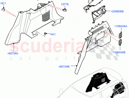 Photo of TRIM LOAD COMPARTMENT SIDE…