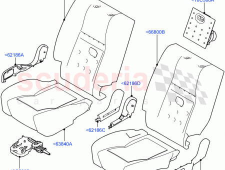 Photo of PAD REAR SEAT BACK…