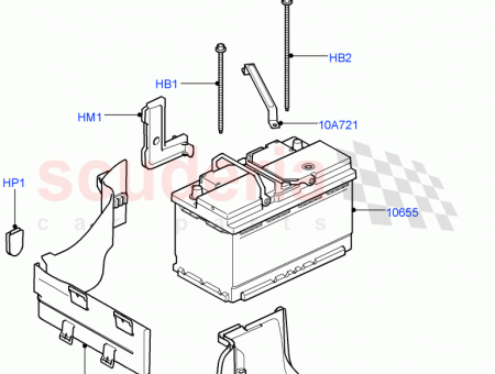 Photo of BRACKET BATTERY HOLD DOWN…