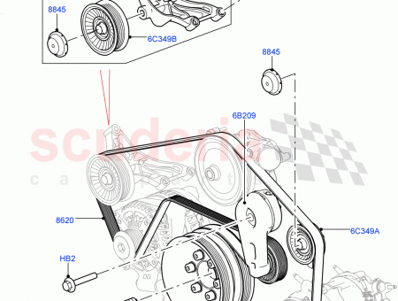 Photo of BRACKET IDLER PULLEY…