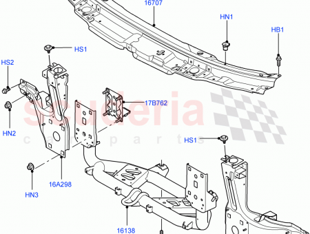 Photo of PLATE HEADLAMP MOUNTING…