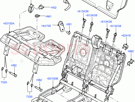 Photo of COVER REAR SEAT BRACKET…