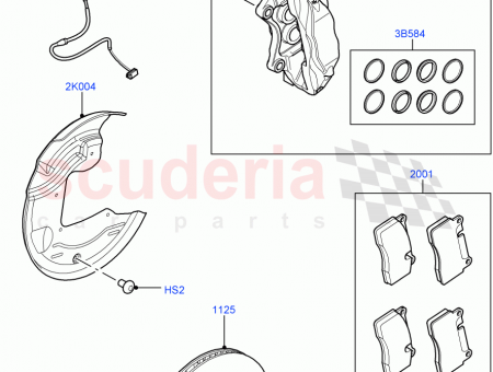 Photo of WIRE BRAKE PAD WEAR WARNING…