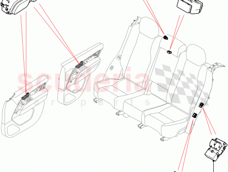 Photo of SWITCH POWER SEAT ADJUST…