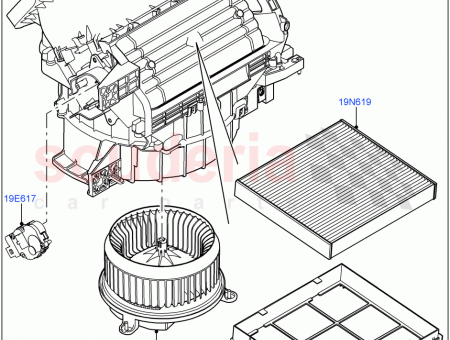 Photo of MOTOR HEATER BLOWER…